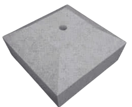 Bloquetas de Concreto 0.20x0.20x0.15m