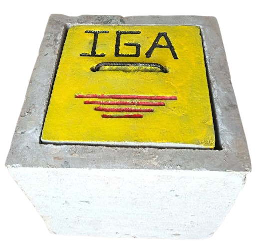 Caja de Concreto con tapa 0.30x0.30m