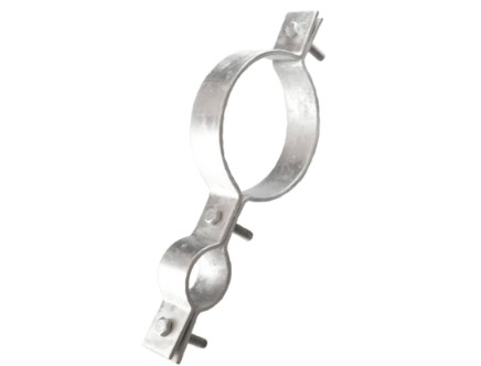 ABRAZADERA DE METAL PARA PASTORAL DE 3 PERNOS B.T