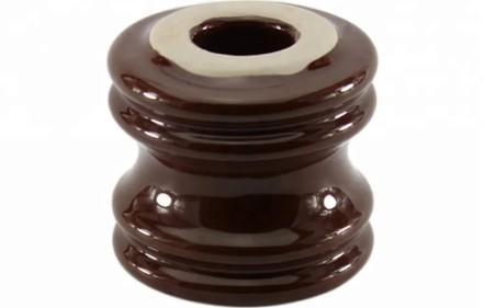 AISLADOR DE PORCELANA CLASE 53-1 TIPO CARRETE
