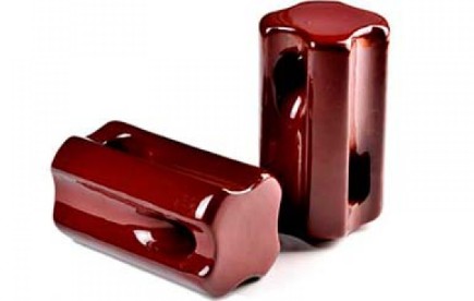 AISLADOR DE PORCELANA TIPO NUEZ 54-1 DE BAJA Y MEDIA TENSION