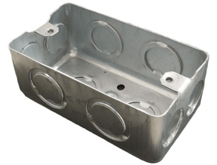 CAJA RECTANGULAR DE METAL