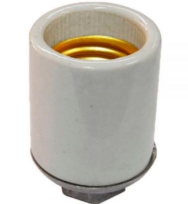 SOCKET DE LOZA COLGANTE E-27